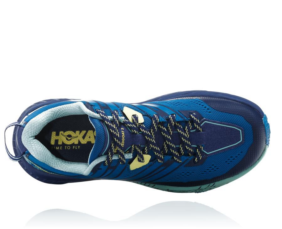 Tenis Trail Hoka One One Feminino Azuis - Speedgoat 3 - 512-XYTNFC